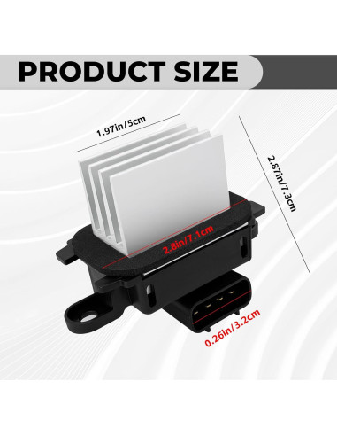 Resistor Motor Ventilador HVAC Pleoos Compatible F150 2009-2014