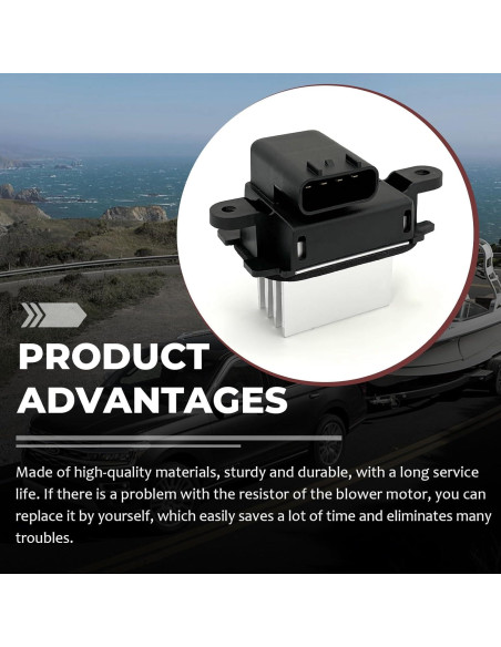 Resistor Motor Ventilador HVAC Pleoos Compatible F150 2009-2014