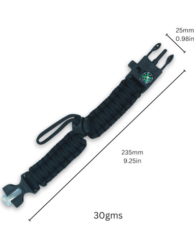 Binoculares Compactos 10x22 Hadiat + Pulsera Paracord 7 en 1