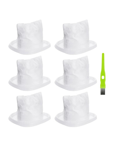 Paquete de 6 Filtros HNVCF10 para Aspiradoras Black y Decker