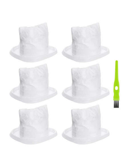Paquete de 6 Filtros HNVCF10 para Aspiradoras Black y Decker Paquete de 6 Filtros HNVCF10 para Aspiradoras Black y Decker