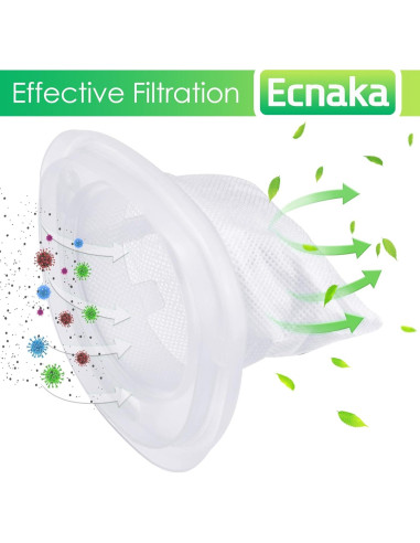 Paquete de 6 Filtros HNVCF10 para Aspiradoras Black y Decker