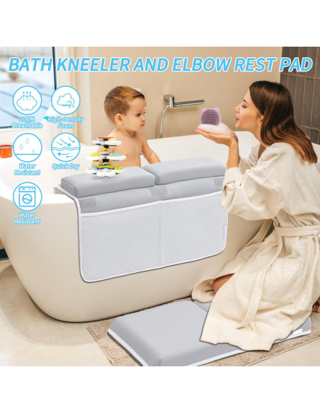 Conjunto Almohadilla Baño Bebés Mostop - Espuma Viscoelástica