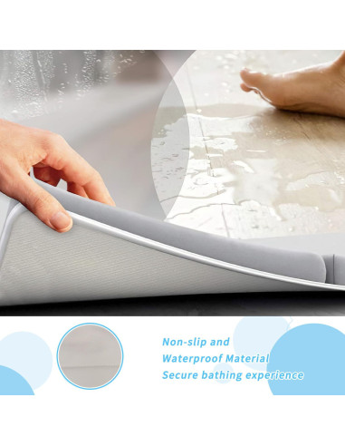 Conjunto Almohadilla Baño Bebés Mostop - Espuma Viscoelástica