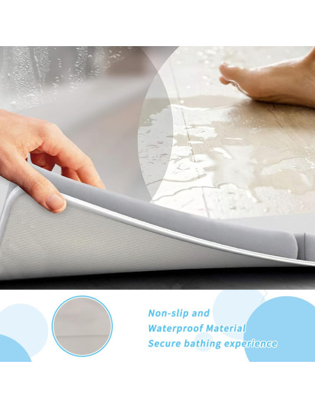 Conjunto Almohadilla Baño Bebés Mostop - Espuma Viscoelástica