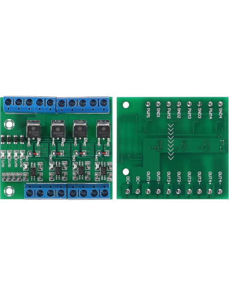 Módulo Controlador MOSFET 4 Canales Coliao 10A PWM 3-27V
