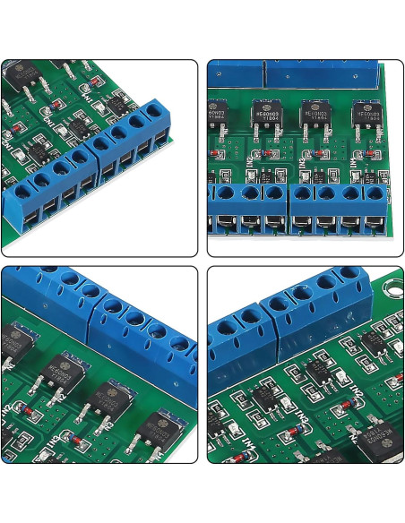Módulo Controlador MOSFET 4 Canales Coliao 10A PWM 3-27V