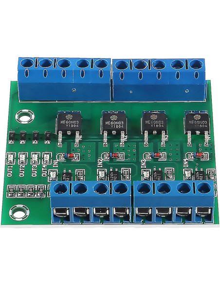 Módulo Controlador MOSFET 4 Canales Coliao 10A PWM 3-27V