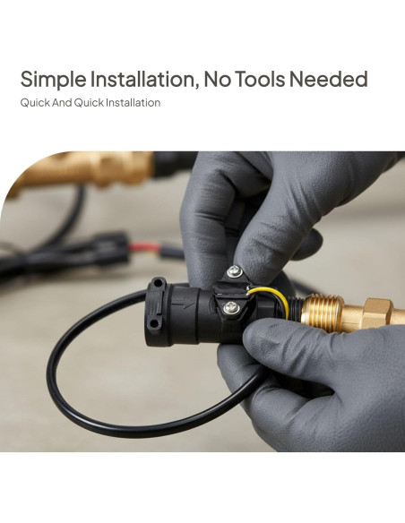 Interruptor de Flujo de Agua Efecto Hall 21x8.6cm