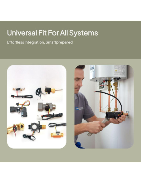 Interruptor de Flujo de Agua Efecto Hall 21x8.6cm