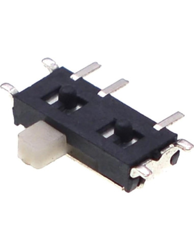 10 Interruptores Deslizantes Micro On/Off Ruiwaer MSK-12C02