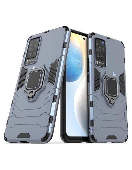 Funda Antichoque Doble Capa MaiJin para VIVO X60/X60t Azul Marino