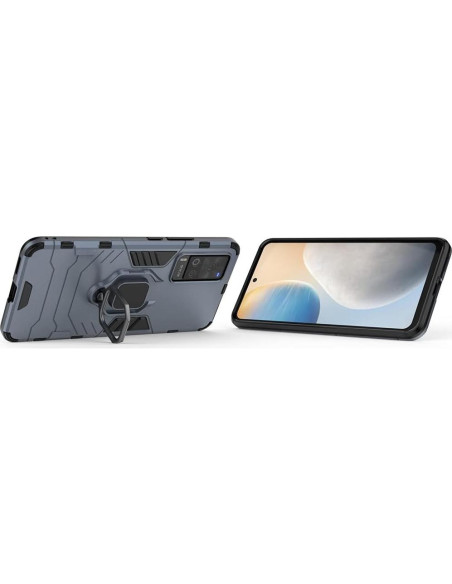 Funda Antichoque Doble Capa MaiJin para VIVO X60/X60t Azul Marino