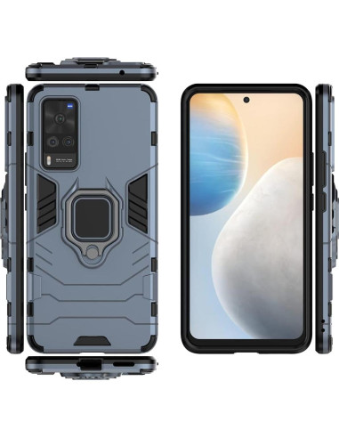 Funda Antichoque Doble Capa MaiJin para VIVO X60/X60t Azul Marino