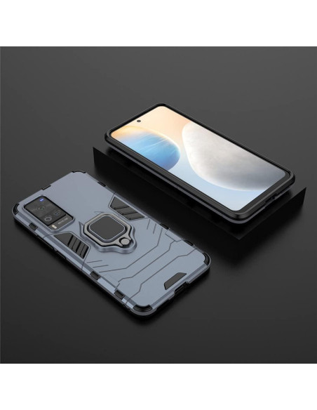 Funda Antichoque Doble Capa MaiJin para VIVO X60/X60t Azul Marino