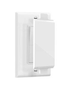 Cubierta Magnética para Interruptores ILIVABLE Blanca 1 Paquete