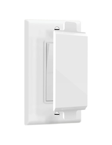 Cubierta Magnética para Interruptores ILIVABLE Blanca 1 Paquete
