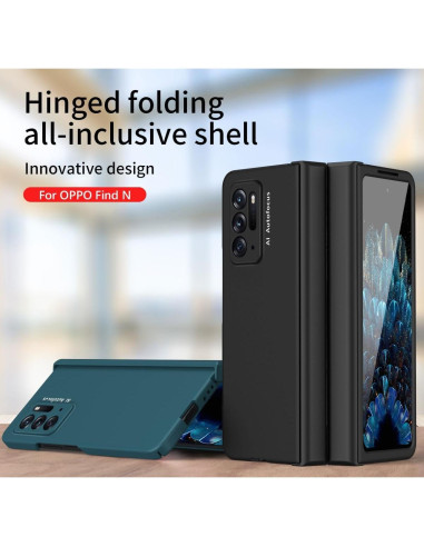 Funda de billetera Oppo Find N con protector de pantalla