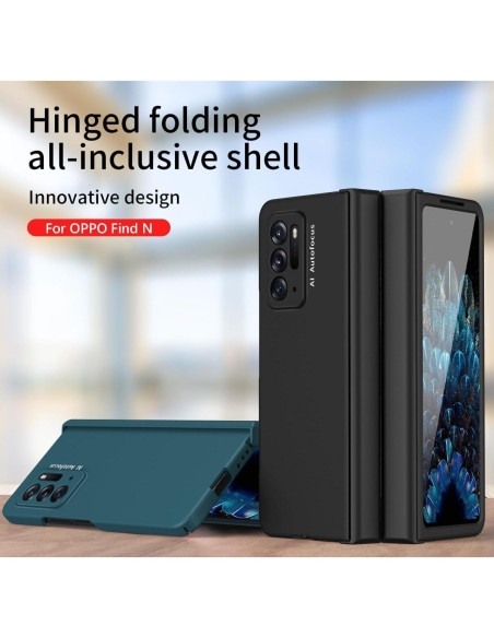 Funda de billetera Oppo Find N con protector de pantalla
