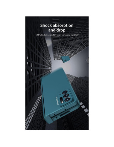 Funda de billetera Oppo Find N con protector de pantalla