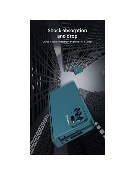 Funda de billetera Oppo Find N con protector de pantalla