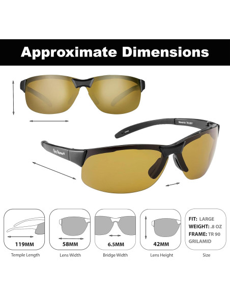 Gafas de sol polarizadas Flying Fisherman Maverick UV 100%