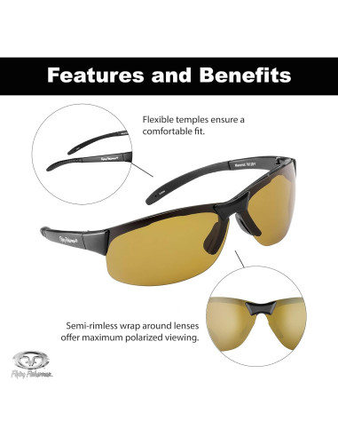 Gafas de sol polarizadas Flying Fisherman Maverick UV 100%