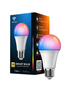 Bombillas Inteligentes LED RGB 9W E26 con WiFi y Bluetooth