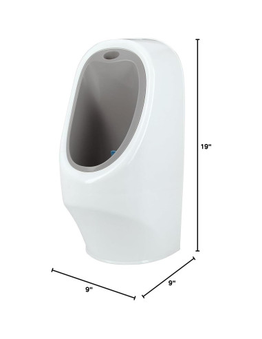 Orinal de Entrenamiento Nuby Mi Real - 18+ Meses - Blanco