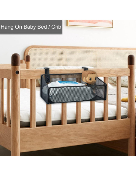 Cesta de Almacenamiento Colgante VILSECKY Blanca 26.5x12x9.2 cm Cesta de Almacenamiento Colgante VILSECKY Blanca 26.5x12x9.2 cm