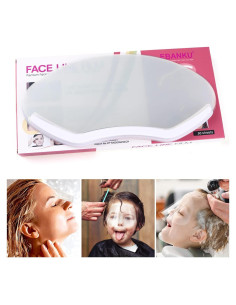 50 Pcs Escudos Faciales Desechables EBANKU para Maquillaje