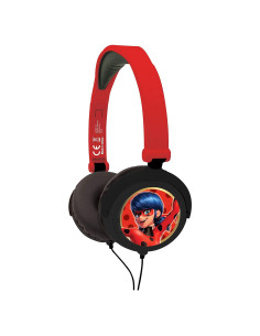 Auriculares Estéreo Lexibook Tikki Plegables 85dB Rojo