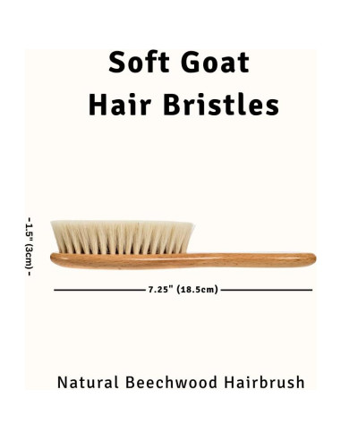 Set de Cepillos de Madera para Bebés FUNFUSHKA - Cerdas Suaves