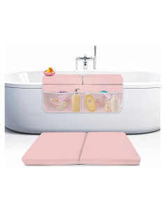 Juego de Almohadilla para Arrodillarse y Codos FluffyTub Rosa