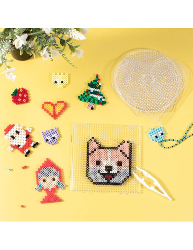 Tableros de Fusión de Beads Dedoot 18 Piezas 5mm Plástico