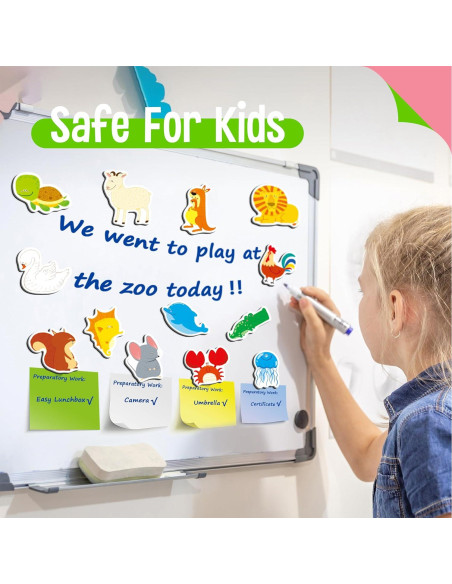 50 Imanes de Animales SpriteGru - Juguetes Educativos 3+