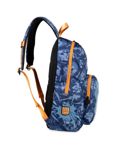 Mochila Pokémo Center Lucha Machamp 16.5x45.7x31.7 cm