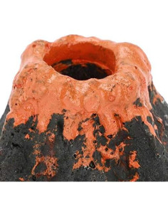 Decoración de Acuario Volcán Grande RunXF 16x11 cm 2