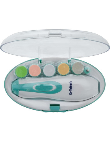 Cortador de Uñas Eléctrico Dr. Talbot para Bebés con Luz LED
