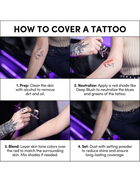 Pintura de Aerógrafo Tono de Piel Narrative Cosmetics 59ml Oliva