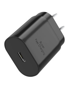 Cargador USB C 25W Rápido Shenzhen Xihuida Negro