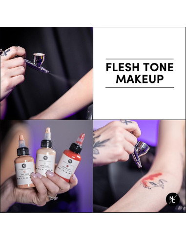 Pintura de Aerógrafo Tono de Piel Narrative Cosmetics 59ml Oliva