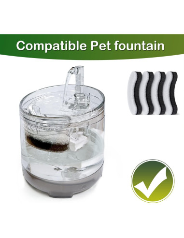 Filtros de agua para gatos Opeth WF050 WF100 - Paquete de 12