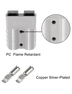 Kit de Conectores Eléctricos XRDS-RF 50A 600V DC - 2 Piezas 2