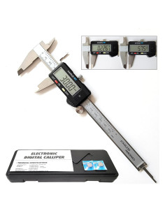 Calibrador Digital YKLSXKC 0-150 mm Acero Inoxidable LCD