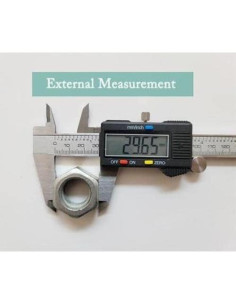 Calibrador Digital YKLSXKC 0-150 mm Acero Inoxidable LCD 2