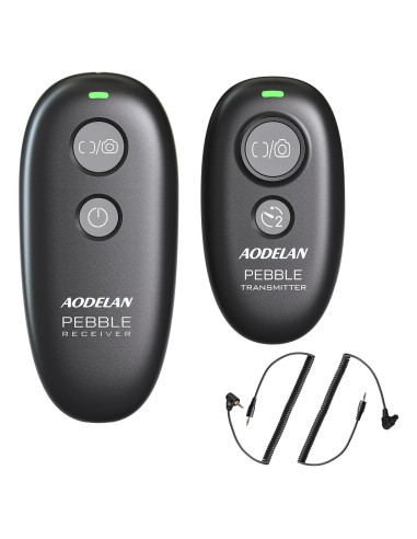 Control Remoto Inalámbrico AODELAN para Cámara Canon y Olympus