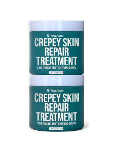 TreeActiv Crema Reafirmante para Piel Crepey - 2 Unidades - Ácido Hialurónico