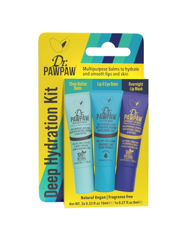 Kit de Hidratación Labial Dr. PawPaw - Balsamo y Mascarilla