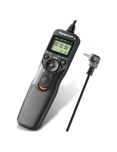 Temporizador Remoto de Disparo HANPUSEN TR-90 para Canon, Fuji, Olympus